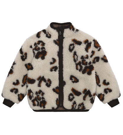 Huttelihut Jakke - Uld - Teddy - Cement
