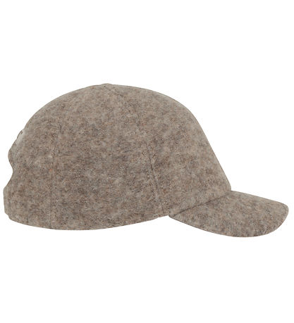 Huttelihut Kasket - Uld - Camel Melange