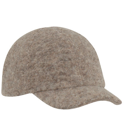 Huttelihut Kasket - Uld - Camel Melange