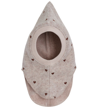 Huttelihut Elefanthue - Uld - 2-lags - Sand Melange