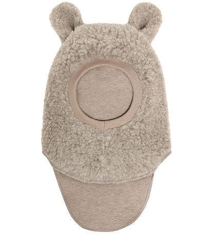 Huttelihut Elefanthue - Uld - 2-lags - Camel Melange