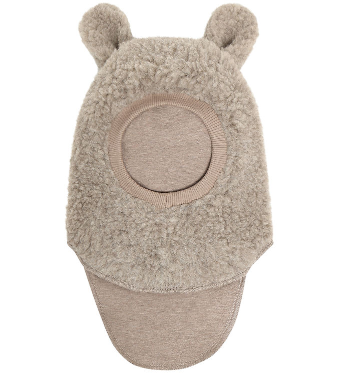 Huttelihut Elefanthue - Uld - 2-lags - Camel Melange
