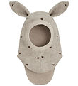Huttelihut Elefanthue - Uld - 2-lags - Sand Melange