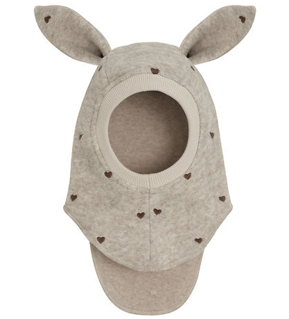Huttelihut Elefanthue - Uld - 2-lags - Sand Melange