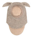 Huttelihut Elefanthue - Uld - 2-lags - Camel Melange