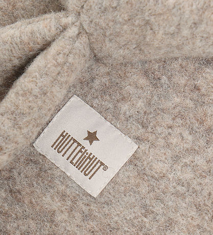 Huttelihut Elefanthue - Uld - 2-lags - Camel Melange