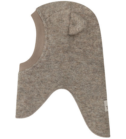 Huttelihut Elefanthue - Uld - 2-lags - Camel Melange