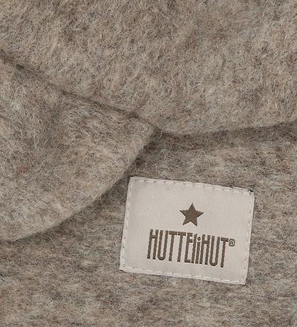 Huttelihut Elefanthue - Uld - 2-lags - Camel Melange