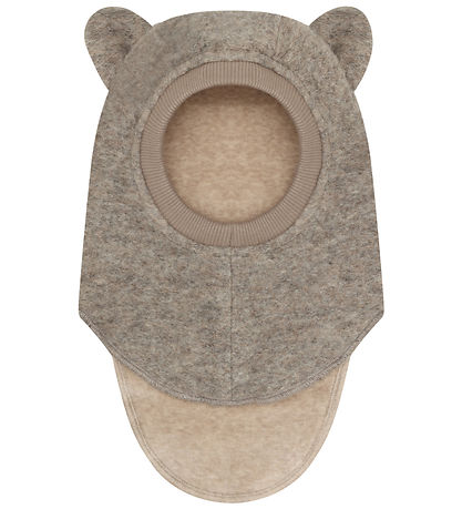 Huttelihut Elefanthue - Uld - 2-lags - Camel Melange