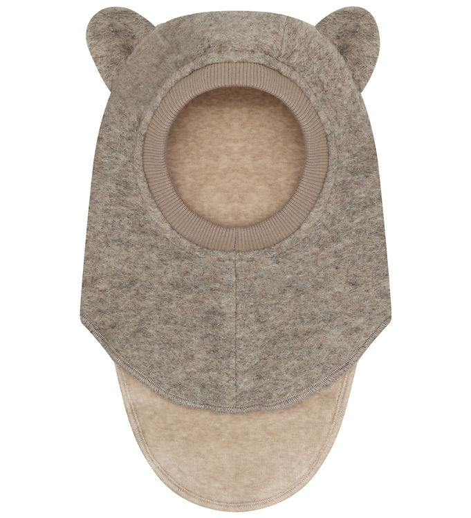 Huttelihut Elefanthue - Uld - 2-lags - Camel Melange