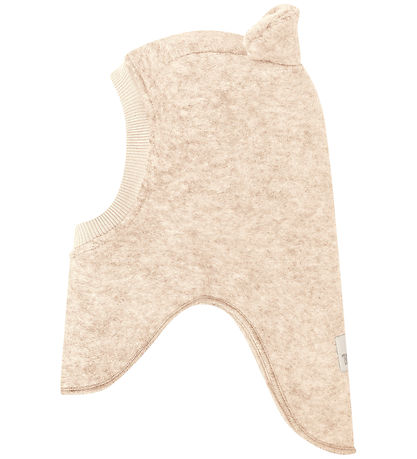 Huttelihut Elefanthue - Uld - 2-lags - Sand Melange