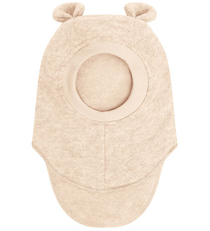 Huttelihut Elefanthue - Uld - 2-lags - Sand Melange