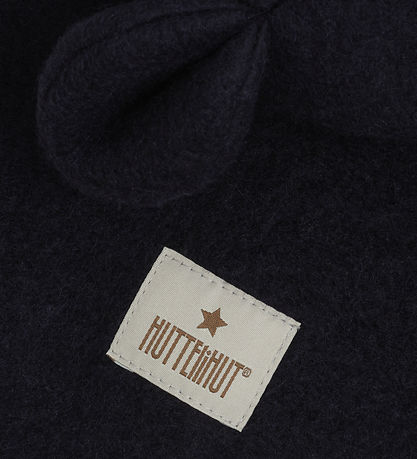 Huttelihut Elefanthue - Uld - 2-lags - Dark Navy