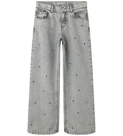 Name It Jeans - NkfRose - Wide - Light Grey Denim