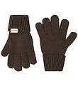 MarMar Handsker - Uld/Bomuld - Aske - Dark Roast
