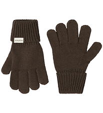 MarMar Handsker - Uld/Bomuld - Aske - Dark Roast