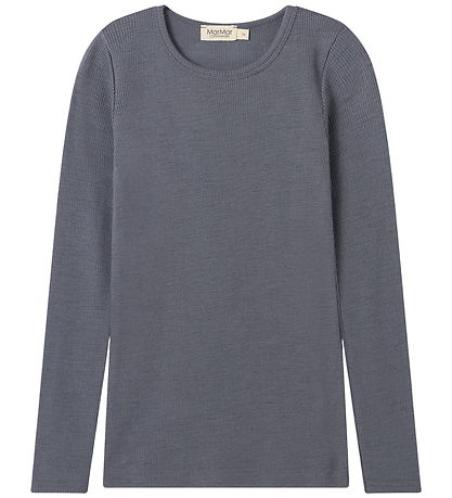 MarMar Bluse - Uld - Tamra - Rainstorm