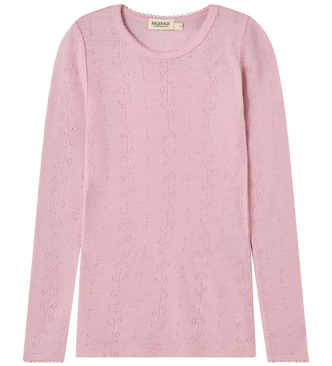 MarMar Bluse - Uld - Tamra - Soft Berry