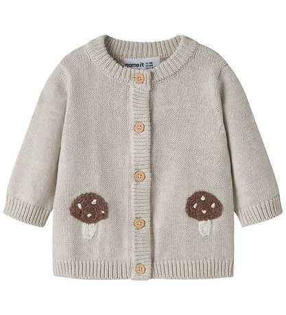 Name It Cardigan - Strik - NbfOtelia - Peyote Melange