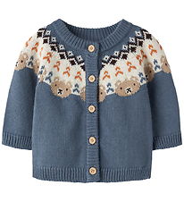 Name It Cardigan - Strik - NbmOsmane -  Blue Mirage