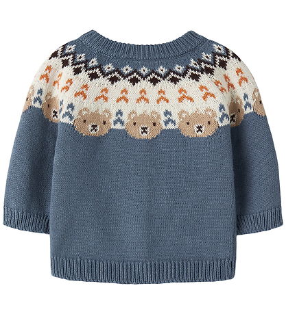 Name It Cardigan - Strik - NbmOsmane -  Blue Mirage