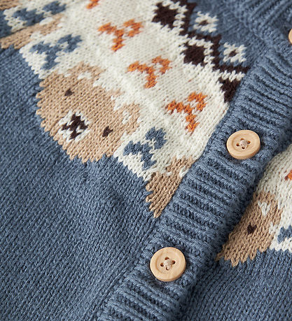 Name It Cardigan - Strik - NbmOsmane -  Blue Mirage