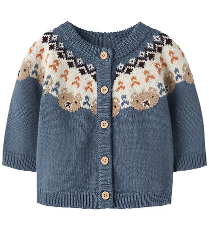 Name It Cardigan - Strik - NbmOsmane -  Blue Mirage