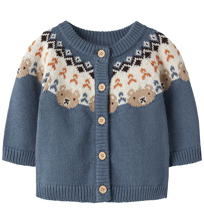 Name It Cardigan - Strik - NbmOsmane - Blue Mirage