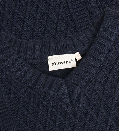 Minymo Vest - strik - Parisian Night