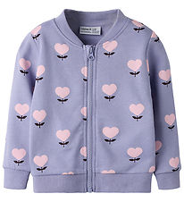 Name it Cardigan - NmfOlinias - Sweat - Lavender Icing