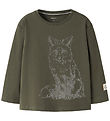 Name it Bluse - NmmOrlay - Olive Night