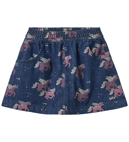 Copenhagen Colors Nederdel - Denim - Dark Unicorn Was