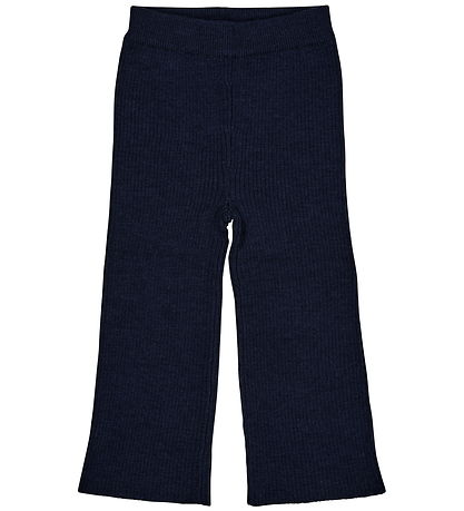 Copenhagen Colors Bukser - Uld - Rib - Navy