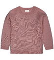 Copenhagen Colors Bluse - Uld - Rib - Winter Rose