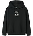 Name It Hættetrøje - NkfOsanne - Sort