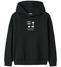 Name It Hættetrøje - NkfOsanne - Sort
