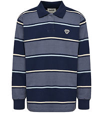 Hummel Polobluse - HmlJR - Loose - Dress Blues