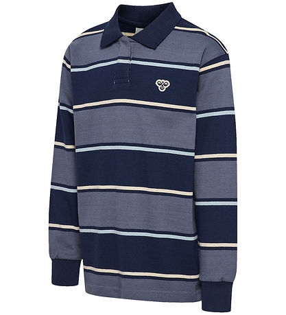 Hummel Polobluse - HmlJR - Loose - Dress Blues