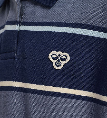 Hummel Polobluse - HmlJR - Loose - Dress Blues