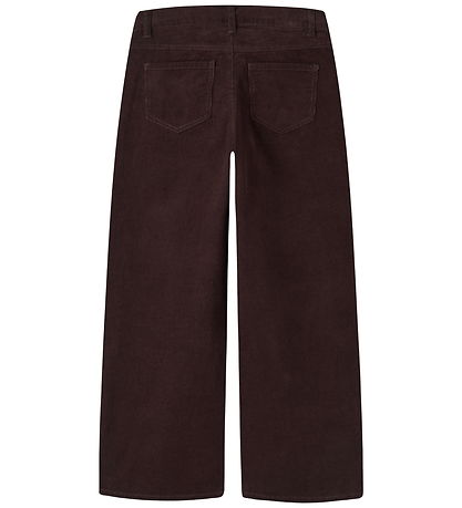 Name It Bukser - X-Wide - NkfRose - Chocolate Plum
