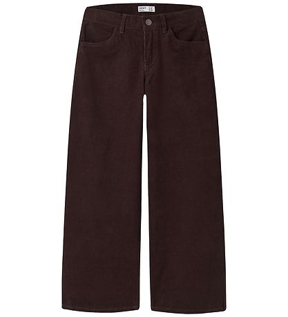 Name It Bukser - X-Wide - NkfRose - Chocolate Plum