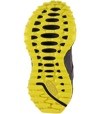 KEEN Støvler - KE ZIONIC MID WP - Hucklebrry/Mango/Mint