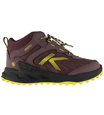 KEEN Støvler - KE ZIONIC MID WP - Hucklebrry/Mango/Mint