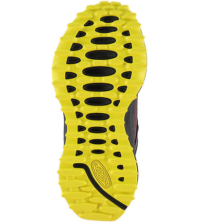 KEEN Støvler - KE ZIONIC MID WP - Hucklebrry/Mango/Mint