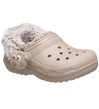 Crocs Sandaler - Classic Fleece Lined - Bear Plush - Dulcé