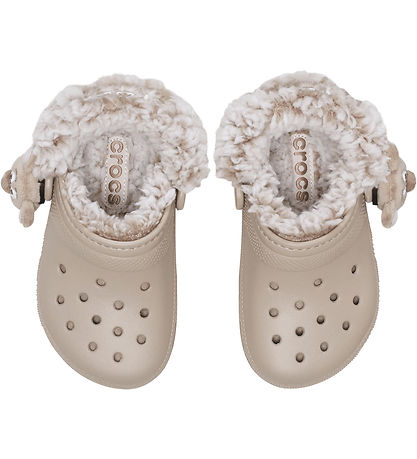 Crocs Sandaler - Classic Fleece Lined - Bear Plush - Dulcé
