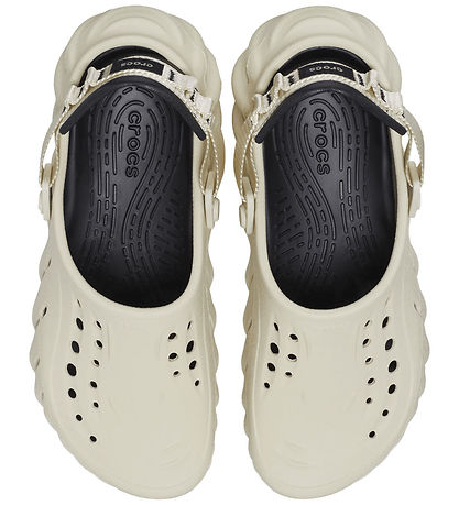 Crocs Sandaler - Echo Clog - Bone/Black