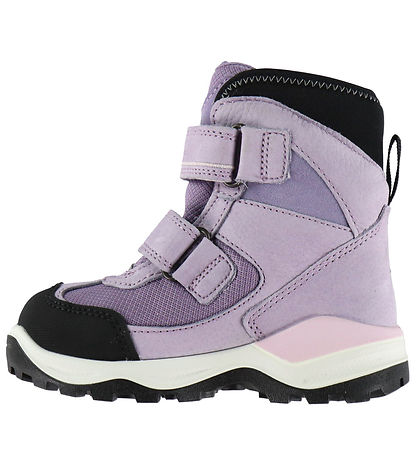 Ecco Vinterstøvler - Snow Mountain - Black/Light Purple/Light Pu
