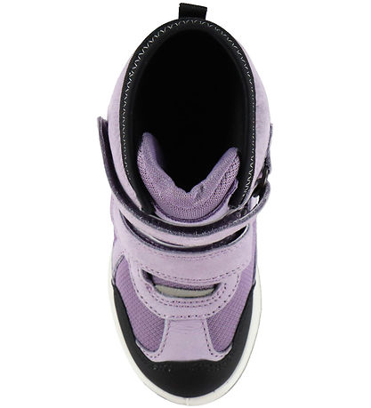 Ecco Vinterstøvler - Snow Mountain - Black/Light Purple/Light Pu
