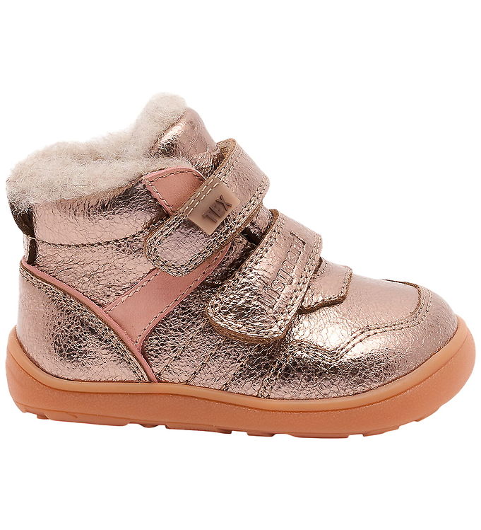 Bisgaard Vinterstøvler - Becky Tex - Barefoot - Rose Gold